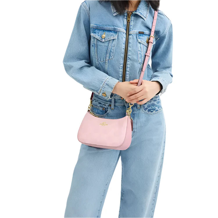 Teri Shoulder Bag In Signature Canvas